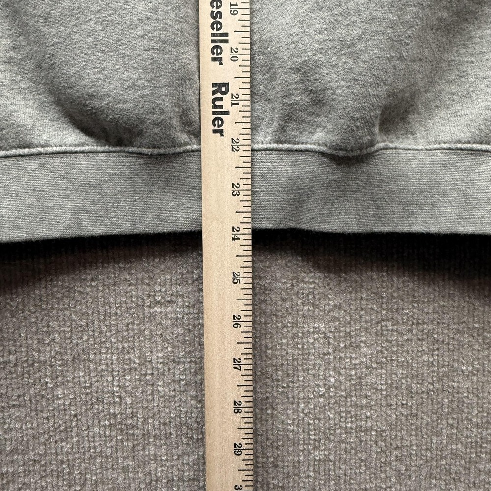 Fear Of God Essentials Hoodie Mens Medium Gray Pullover Streetwear - Picture 3 of 7